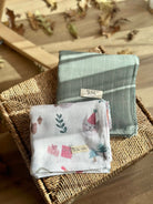 Asu Baby&Kids Mix&Match 2'Li Organik Pamuk Müslin Joyful New Year&Sage Green