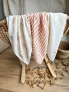 Asu Baby&Kids Mix&Match 3'Lü Organik Pamuk Müslin Freebird&Copper Stripe&Mini Dot