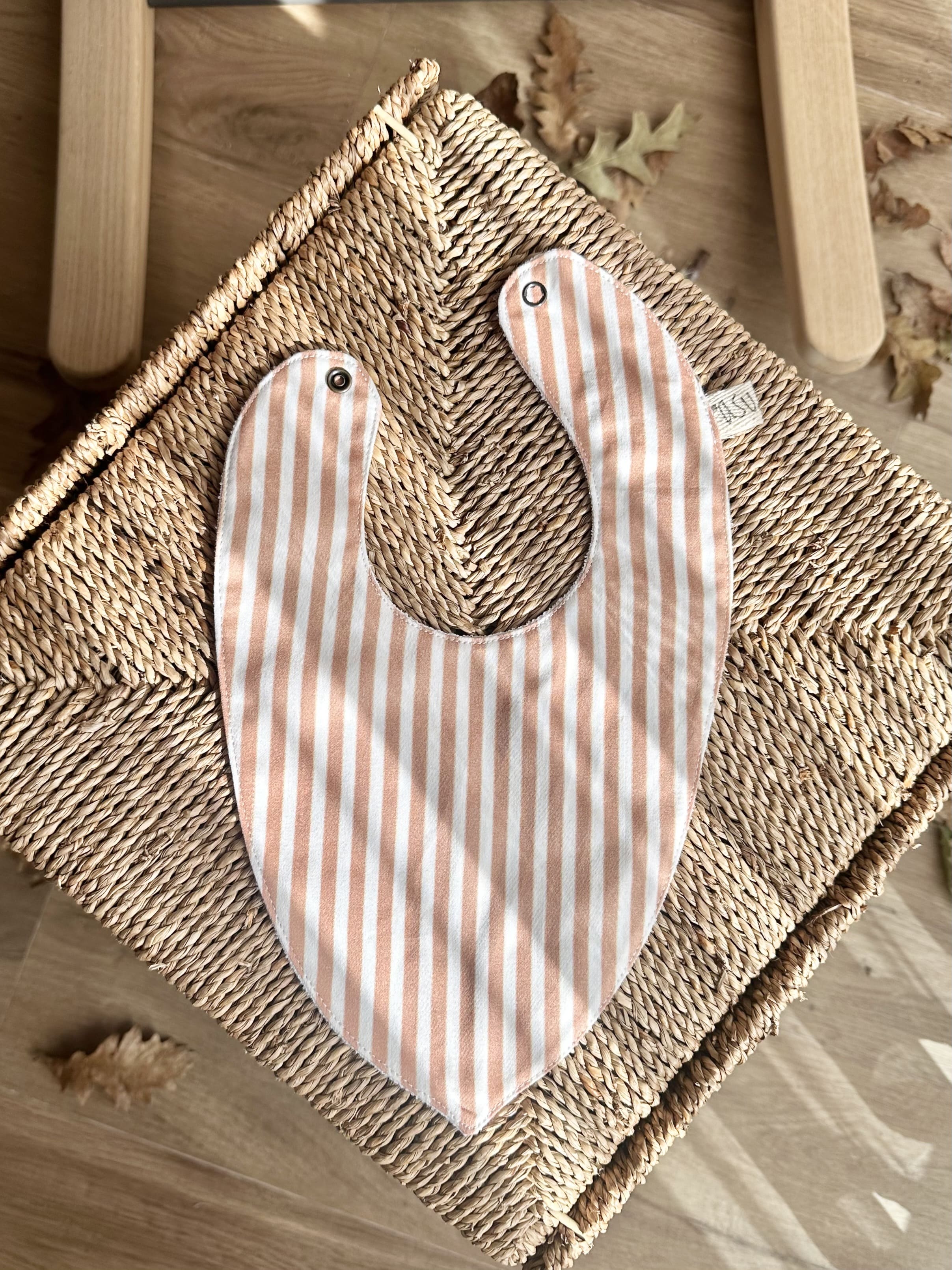Asu Baby&Kids Mix&Match 3'Lü Organik Pamuk Önlük Ponpony