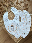 Asu Baby&Kids-Mix&Match 3'Lü Organik Pamuk Önlük Pengy-Önlük-1-Milagron.com