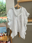 Asu Baby&Kids-Cherry Blossom Fırfırlı Müslin Panço-Panço-6-Milagron.com