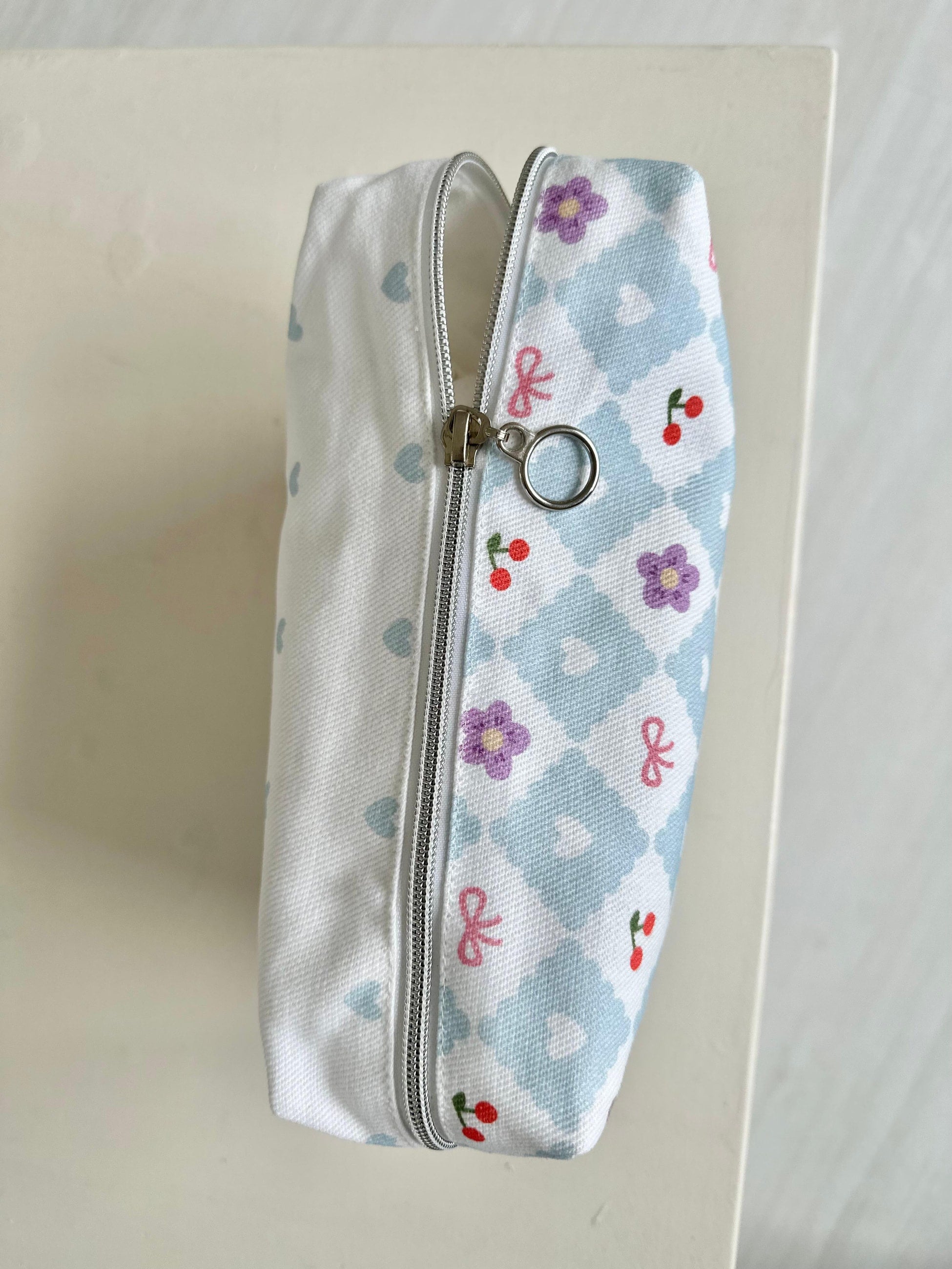 Asu Baby&Kids-Cherry Blossom Sıvı Geçirmez Çanta-Bebek Bakım Çantası-4-Milagron.com