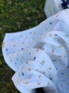 Asu Baby&Kids-Color Dot Organik 4 Kat Müslin Battaniye-Müslin Bebek Örtüsü-5-Milagron.com