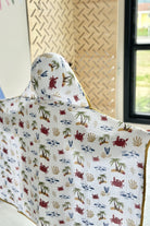 Asu Baby&Kids-Flower Garden Müslin Kurulama Örtüsü-Müslin Bebek Örtüsü-5-Milagron.com