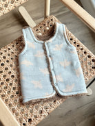 Asu Baby&Kids-Freebird Teddy Çift Taraflı Yelek-Yelek-4-Milagron.com