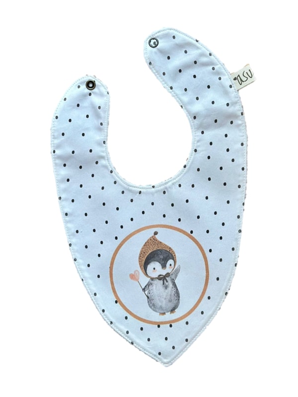 Asu Baby&Kids Organik Pamuk Önlük Pengy
