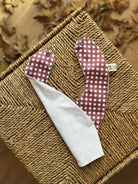 Asu Baby&Kids Organik Pamuk Önlük Vintage Bear Bordo