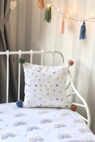 Asu Baby&Kids-Pastel Rainbow Organik Pamuk Kırlent- Dolgulu 2'Li-Kırlent-3-Milagron.com