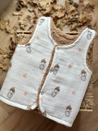 Asu Baby&Kids-Pengy Teddy Çift Taraflı Yelek-Yelek-1-Milagron.com