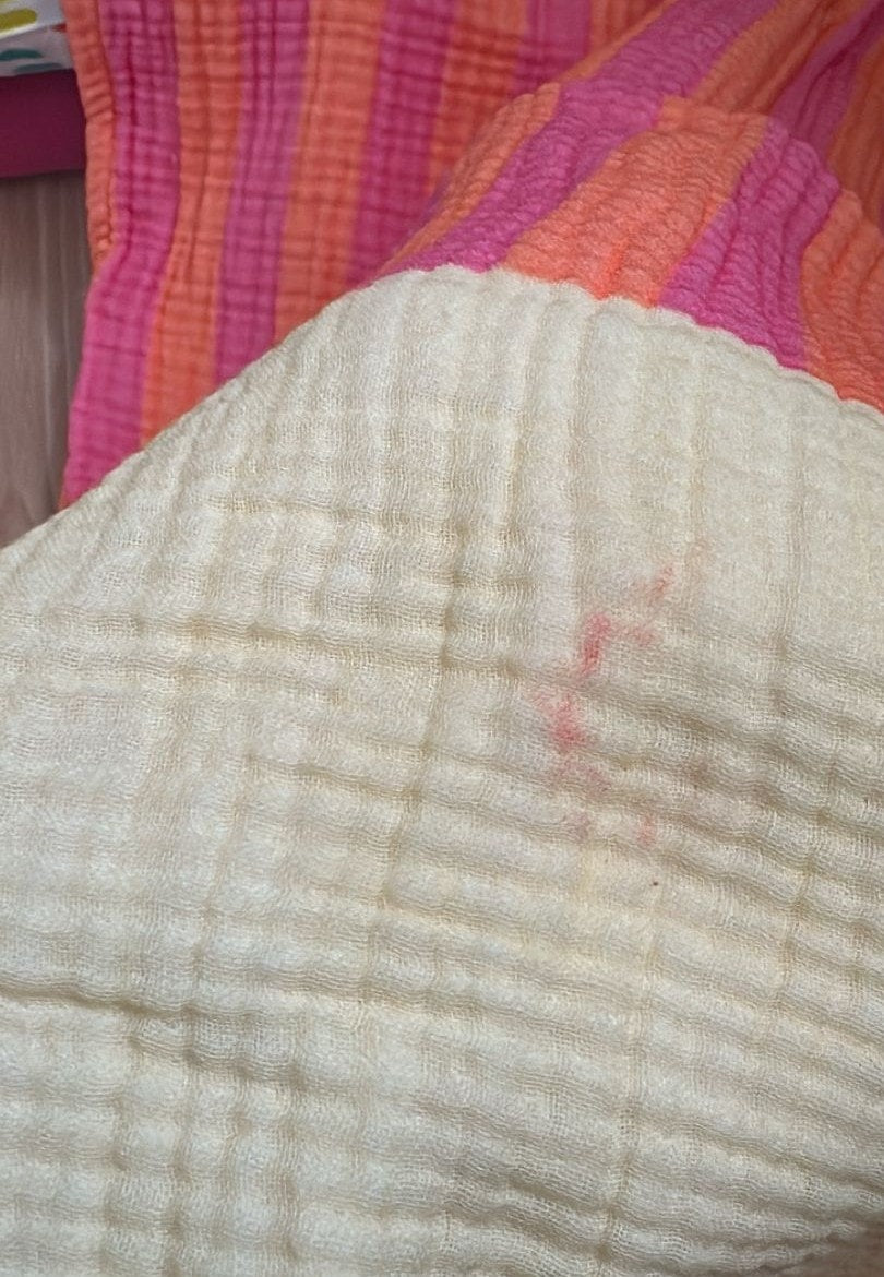 Outlet  Pinky Peach Retro Kurulama Örtüsü
