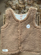 Asu Baby&Kids-Ponpony Teddy Çift Taraflı Yelek-Yelek-3-Milagron.com