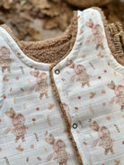 Asu Baby&Kids-Ponpony Teddy Çift Taraflı Yelek-Yelek-4-Milagron.com