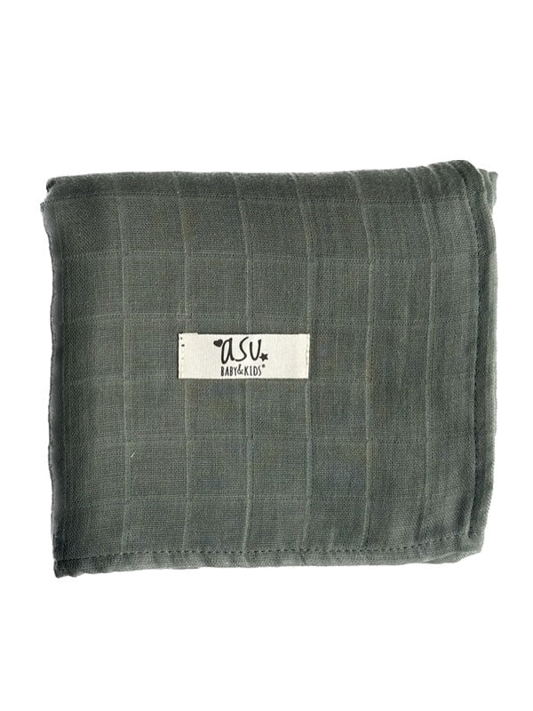  Sage Green Organik Pamuk Müslin