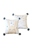 Asu Baby&Kids-Sleepy Bunny Organik Pamuk Kırlent- Dolgulu 2'Li-Kırlent-1-Milagron.com