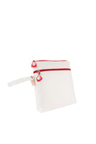 Atelier Bomonti-Mami Kids Wet&dry Su Geçirmez Islak Kuru Kirli Temiz Plaj Havuz Kreş Fonksiyonel Beyaz Çanta-Omuz Çantası-2-Milagron.com