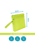 Atelier Bomonti-Mami Kids Wet&dry Su Geçirmez Islak Kuru Kirli Temiz Plaj Havuz Kreş Fonksiyonel Neon Yeşil Çanta-Omuz Çantası-3-Milagron.com