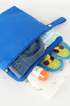 Atelier Bomonti-Mami Kids Wet&dry Su Geçirmez Islak Kuru Kirli Temiz Plaj Havuz Kreş Fonksiyonel Saks Mavi Çanta-Omuz Çantası-4-Milagron.com