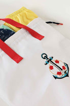 Atelier Bomonti-Marin Çapa Desen Su Geçirmez Islak Kuru, Kirli Temiz,plaj Havuz Fonksiyonel Çanta-Omuz Çantası-4-Milagron.com