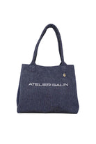 Atelier Galin-Vela Tote Bag N°1 - Azure-Omuz Çantası-1-Milagron.com