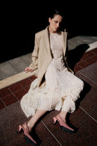 Cuadro Pembe Süet Topuklu Ayakkabı - 3