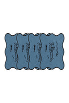 Holiday Collection Bardak Altlığı 4 Li Mavi - 1