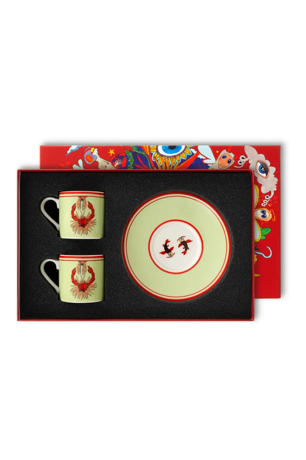 Atölye Sır-I Believe In Good Hediye Kutulu Fincan Seti Yengeç-Kahve Fincanı-1-Milagron.com