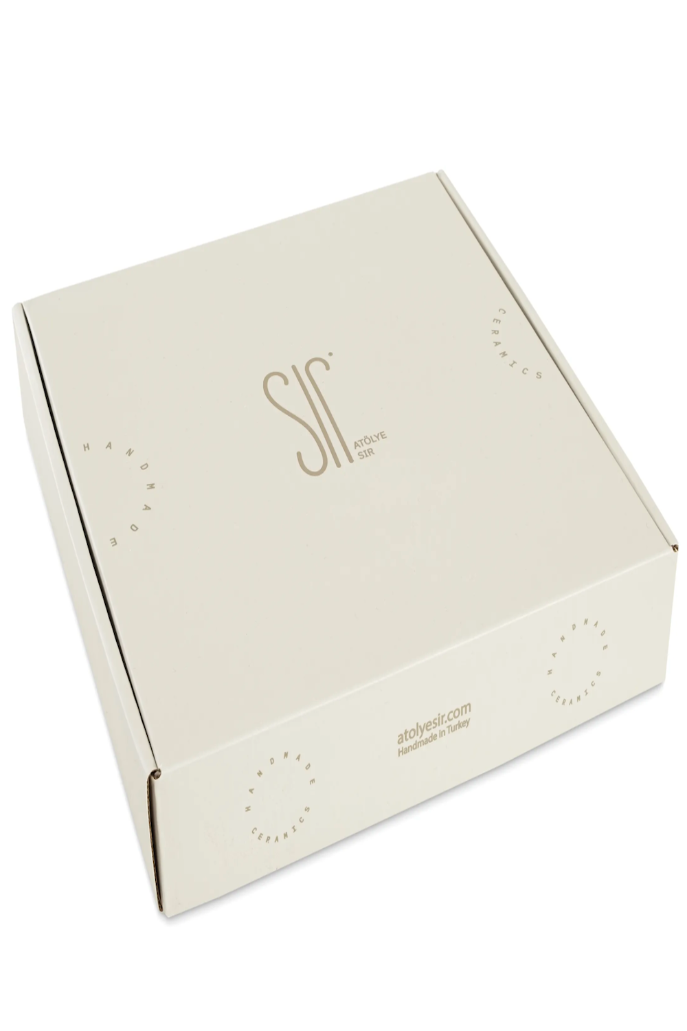 Atölye Sır-I Believe In Good Tatlı Tabağı Göz-Tabak & Kase-4-Milagron.com