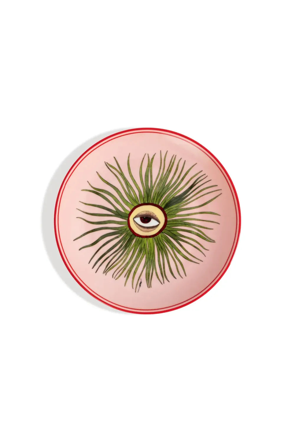 Atölye Sır-I Believe In Good Tatlı Tabağı Göz-Tabak & Kase-4-Milagron.com