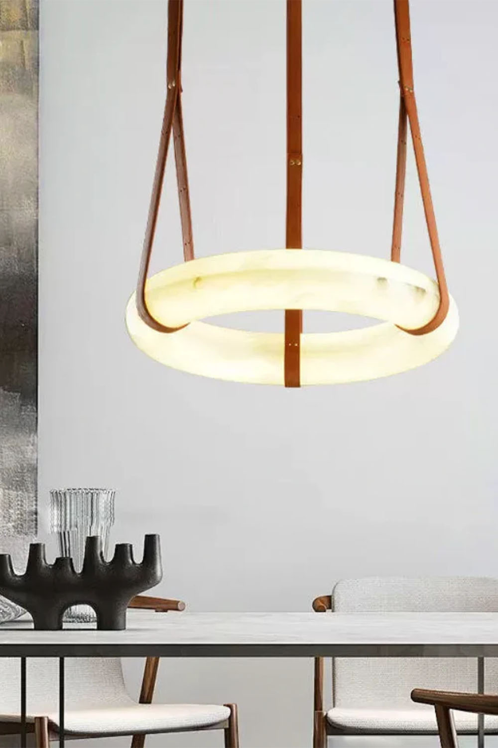 Atolye Store-Akri Madrid Lineer Serisi Yuvarlak-Avize-2-Milagron.com