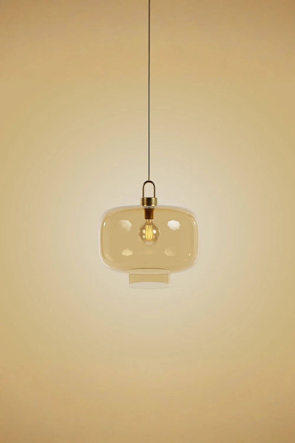 Atolye Store-Bakü Cam Sarkıt Amber-Avize-1-Milagron.com