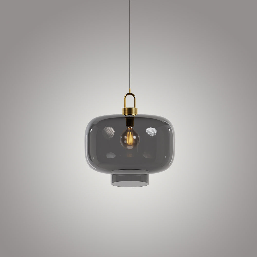 Atolye Store-Bakü Cam Sarkıt Amber-Avize-2-Milagron.com