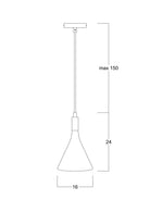 Atolye Store-Beton Sarkıt Serisi Konik-Avize-7-Milagron.com