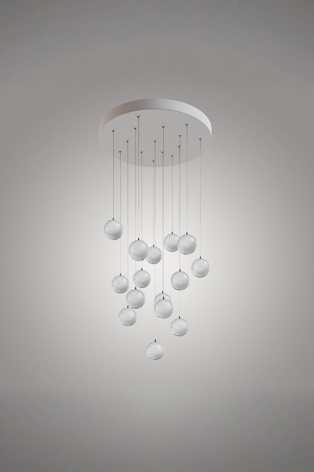 Atolye Store-Bubble Kristal Cam 15'li Set Yuvarlak-Avize-1-Milagron.com