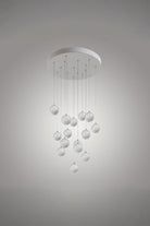 Atolye Store-Bubble Kristal Cam 15'li Set Yuvarlak-Avize-1-Milagron.com