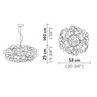 Atolye Store-Clizia Gold Sarkıt-Avize-6-Milagron.com