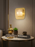 Atolye Store-Daisy Kesik Beyaz Cam Aplik-Aplik-3-Milagron.com