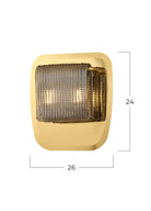 Atolye Store-Daisy Kesik Beyaz Cam Aplik-Aplik-8-Milagron.com