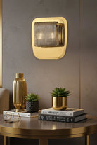 Atolye Store-Daisy Kesik Füme Cam Aplik-Aplik-2-Milagron.com