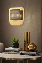 Atolye Store-Daisy Kesik Füme Cam Aplik-Aplik-3-Milagron.com