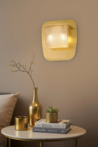 Atolye Store-Daisy Kesik Beyaz Cam Aplik-Aplik-5-Milagron.com