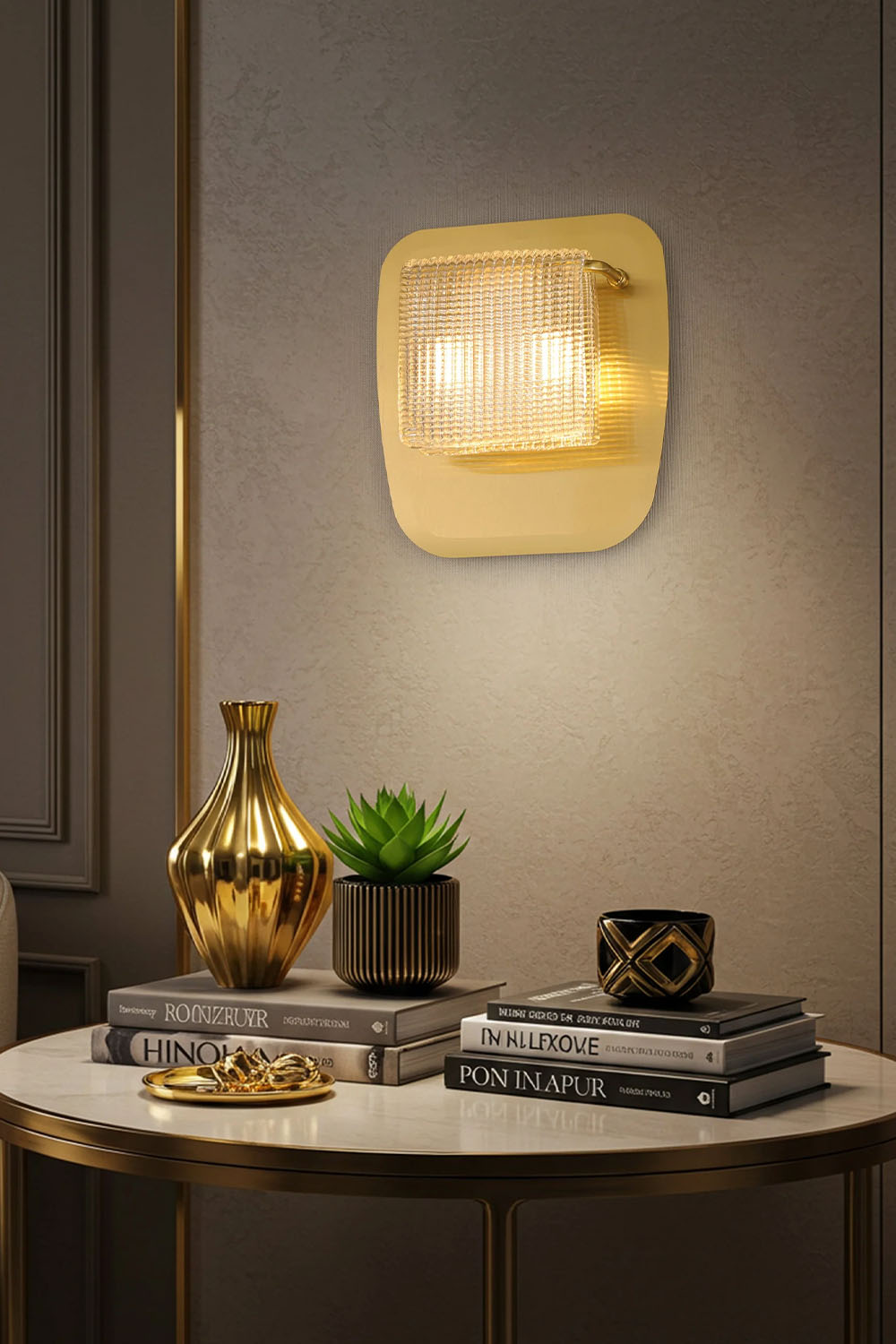 Atolye Store-Daisy Kesik Füme Cam Aplik-Aplik-7-Milagron.com