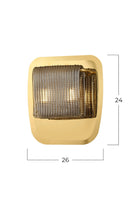 Atolye Store-Daisy Kesik Beyaz Cam Aplik-Aplik-7-Milagron.com