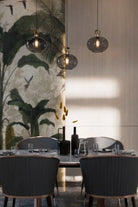 Atolye Store-Disko Üçlü Set Yassı Large Cam-Avize-3-Milagron.com