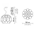 Atolye Store-Flora Sarkıt Büyük-Avize-3-Milagron.com