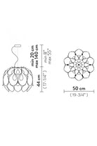 Atolye Store-Flora Sarkıt Büyük-Avize-3-Milagron.com