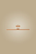 Atolye Store-Flüt Tablo Apliği Mat Bakır-Aplik-1-Milagron.com