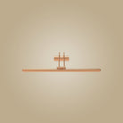 Atolye Store-Flüt Tablo Apliği Mat Nikel-Aplik-5-Milagron.com