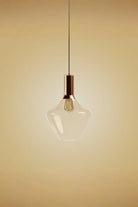 Atolye Store-Fungi Beykoz Cam Sarkıt Amber / Bakır-Avize-1-Milagron.com