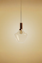 Atolye Store-Fungi Beykoz Cam Sarkıt Amber / Bakır-Avize-1-Milagron.com