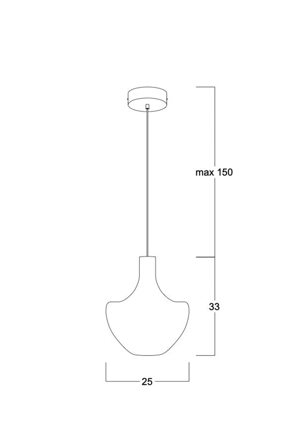 Atolye Store-Fungi Beykoz Cam Sarkıt Amber / Bakır-Avize-4-Milagron.com